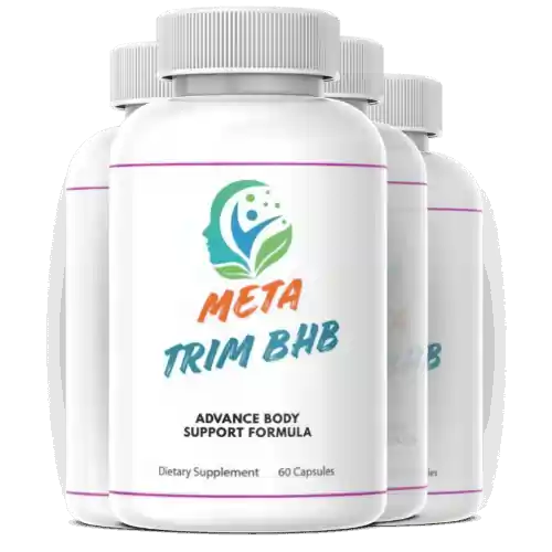 MetaTrim BHB 4 Bottle Most Popular Pack - 120 Day Keto BHB Supplement Supply